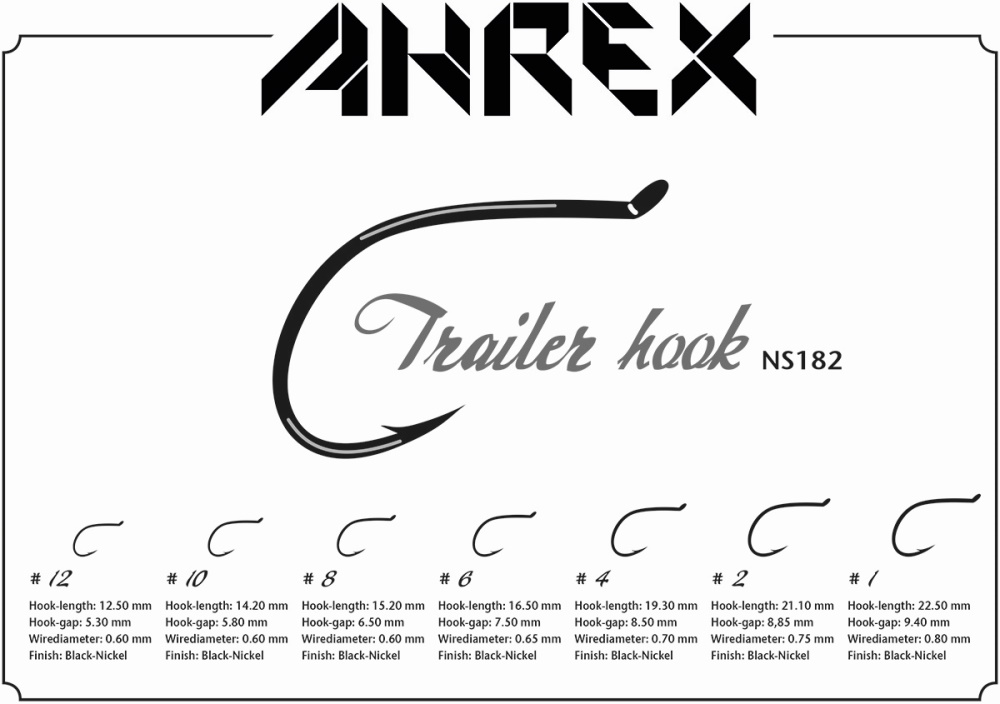 Ahrex NS182 Trailer Hook haki muchowe